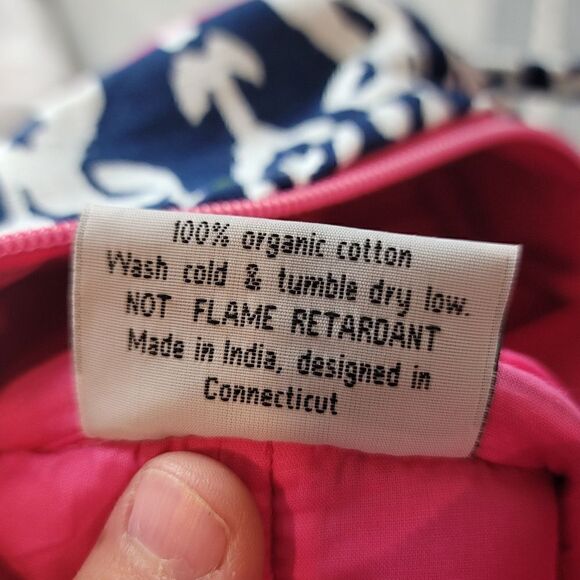 NWT- MALABAR BAY Organic Cotton Makeup Bag - Picture 9 of 9